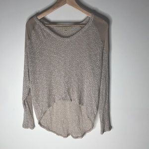Nude Mesh/Knit Longsleeve